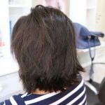 Reflejo vegetal con corte bob